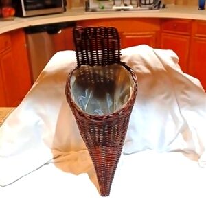 Wicker New Horn For‎ Thankgiving  Table Or Flowers